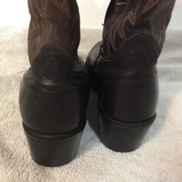 ACNE Western Cowboy boots Mens size 8.5 D - Picture 4 of 8